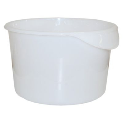 RUBBERMAID COMMERCIAL PRODUCTS FG572600WHT 12 QT ROUND STORAGE CONTAINER