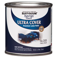 RUST-OLEUM 1922730 PAINT ACRY GLOSS NVY BLU 1/2PT