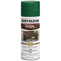 RUST-OLEUM 7732830 PAINT SPRAY SAT HNTR GRN 12OZ