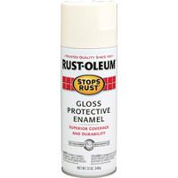RUST-OLEUM 7789830 PAINT SPRAY GLO CNVS WHT 12OZ