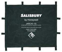 SALSBURY INDUSTRIES ARC45-15PS ARC BLANKET 15KA 4 X 5 FT. BLUE
