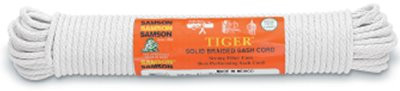 SAMSON ROPE 004024012030 12 TIGER 3/8X1200 COTTONSASH CORD