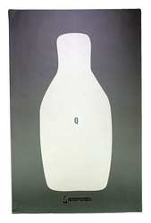 LE TARGETS Q-T-100 FBI/DEA CENTER MASS Q TARGET PK100