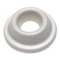 SCHLAGE 411R-W WHITE RUBBER WALL DOORSTOP