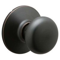 SCHLAGE F170 PLY716 PLYMOTH DUMMY KNOB AGED BRONZE