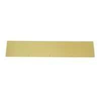 SCHLAGE SC8400PA3-8X34 8X34 BRIGHT BRASS KICKPLATE