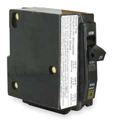 SQUARE D QO2251021 PLUG IN CIRCUIT BREAKER 25A 2P 10KA 240V