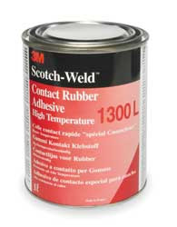 SCOTCH-WELD 1300L-2RUE3 GASKET ADHESIVE 1 QT CAN YELLOW