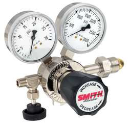 MILLER-SMITH EQUIPMENT 111-2002 SPCLTY GAS REG CYLINDER 60 PSI CGA-320