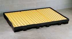 EAGLE MFG 9GFK2 DRUM SPILL CNTNMNT PALLET 6 DRUM 8K LB.