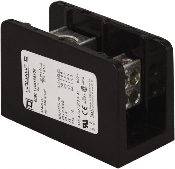 SQUARE D 9080LBA163106 TERMINAL BLOCKS