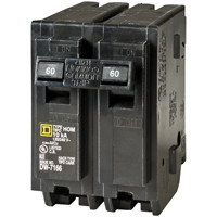 SQUARE D HOM260CP HOMELINE 60-AMP DOUBLE-POLE CIRCUIT BREA