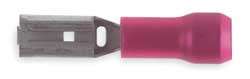 STA-KON RA18-111F FEMALE DISCONNECT,RED,22 TO 18 AWG,PK100
