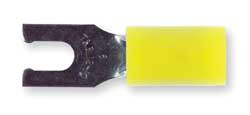 STA-KON RC10-6FL FORK TERMINAL YELLOW 12 TO 10 AWG PK50