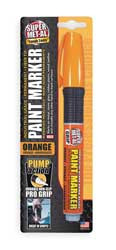 SUPER MET-AL MARKER 04035 ORANGE PAINT MARKER