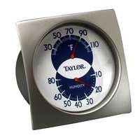 TAYLOR PRECISION PRODUCTS 5504 BLK HUMIDIGUIDE/THERMOMETER