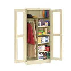 TENNSCO CORP CVD1472 LIGHT GREY COMBINATION STORAGE CABINET,LIGHT GRY