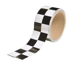 INCOM MANUFACTURING LCB212 BLACK/WHITE CHECKERBOARD MARKING TAPE