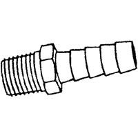 UNITED STATES HARDWARE M-274C 3/8IDX1/8NPT HOSE BARB