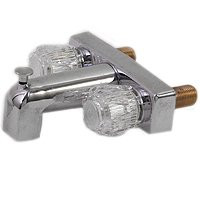 UNITED STATES HARDWARE P-009NB 4IN CHRM 2HNDL TB/SHWR FAUCET