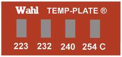 WAHL 101-4-223C NON-REV TEMP INDICATOR KAPTON PK10