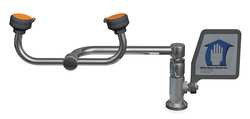 WATERSAVER FAUCET COMPANY EW806 EYEWASH,DECK MOUNT,RIGHT HAND,13W,8-3/4D