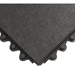 WEARWELL 570-3VGH7 MODULAR ANTIFATIGUE MAT 3 X 3 FT. BLACK