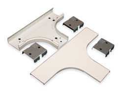 LEGRAND V2415FO FIBERREADY TEE,IVORY,STEEL,TEES