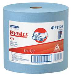 KIMBERLY CLARK 41611 X70 WIPERS, JUMBO ROLL, 12 1/2 X 13 2/5,