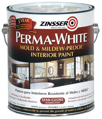 ZINSSER 2761 MOLD & MILDEW PROOF INTERIOR PAINT, WHIT