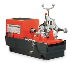 ROTHENBERGER 00579R PIPE THREADING MACHINE 1/8 TO 2 IN
