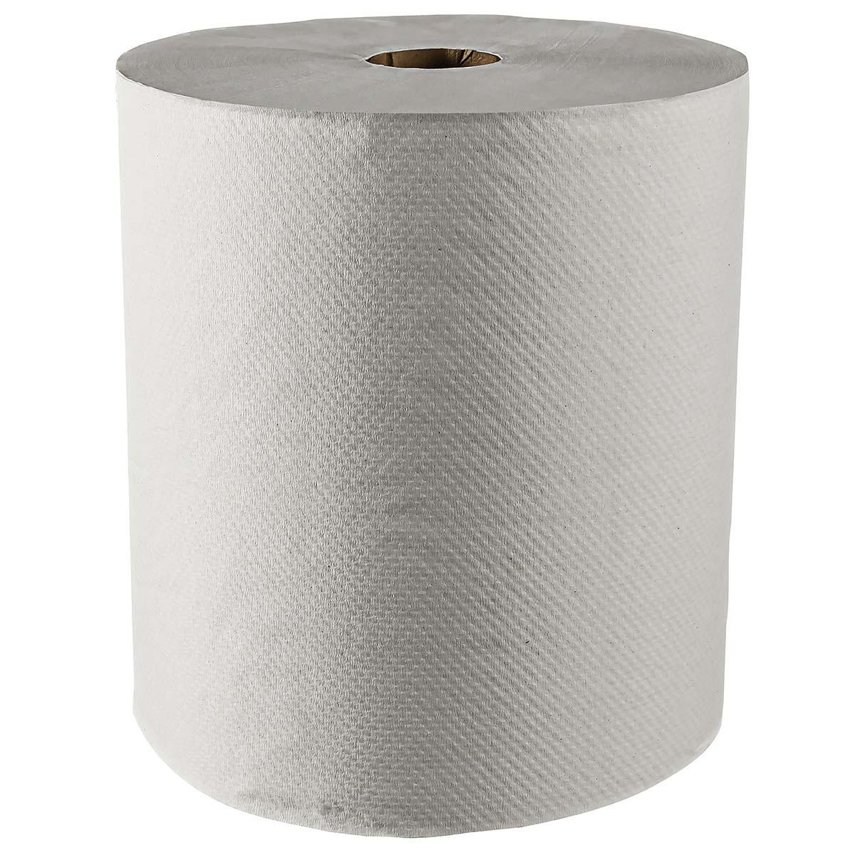 KIMBERLY CLARK 01052 HARD ROLL TOWELS, WHITE, 8" X 800FT, 12 