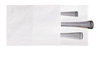 HOFFMASTER 020082 NAPKIN PKTFLD 17X17 2PLY WHT