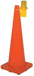 CORTINA 03-10-CLG CORTINA FLASHING CONE LIGHT, AMBER LENS,