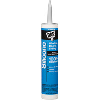 DAP PRODUCTS INC 08643 SILICONE RUBBER SEALANT, ALUMINUM, 9.8-O