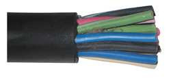 CAROL 09812.35.01 PORTABLE CORD, SOOW, 18 AWG, 12 C, BLACK