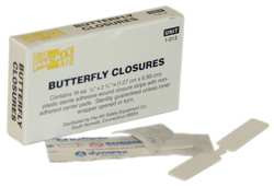 PAC-KIT 1-012G BUTTERFLY CLOSURE WHITE PLASTIC PK16