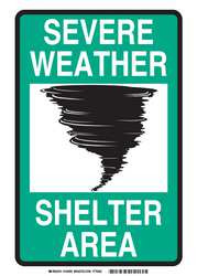 BRADY SPC ABSORBENTS 103595 EMERGENCY SIGN