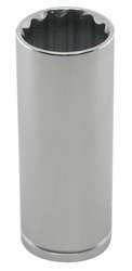 WESTWARD 10E266 SOCKET 1/2 IN DR 26MM 12 PT DEEP