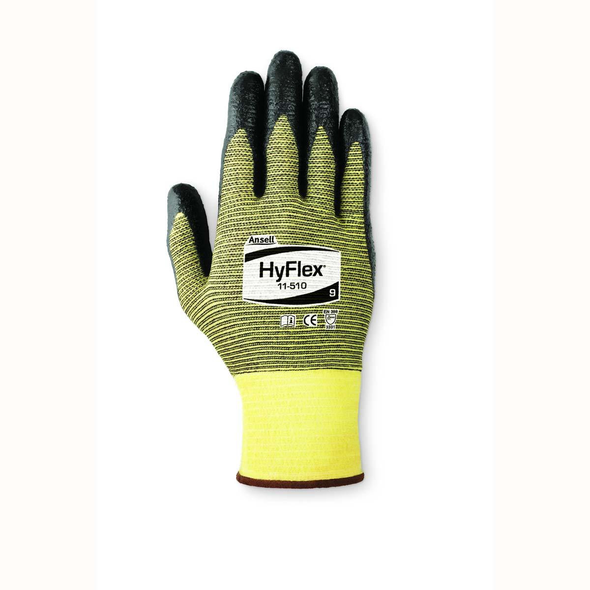 ANSELL 11-510-9 SIZE L (9), ANSI CUT LVL 2, ABRASION LVL