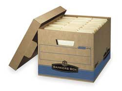BANKERS BOX 12770 BANKER BOX,LTR/LGL,RECYCLED,PK12