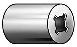 MICRO PLASTICS 13SPRT090-3XYU1 RETAINING SPACER 0.240X1 L PK10