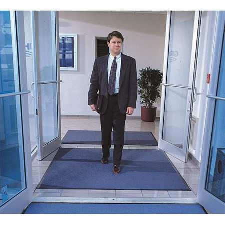 NOTRAX 141S0035GY CARPETED ENTRANCE MAT,GRAY,3FT. X 5FT.