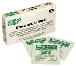 PAC-KIT 19-002G STING RELIEF PACKET 0.5 OZ. PK10
