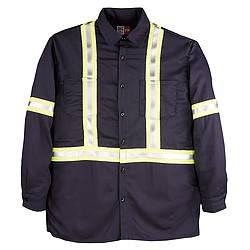 BIG BILL 235US7 - M - REG - NAY FR LONG SLEEVE SHIRT NAVY M BUTTON