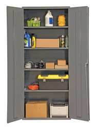 DURHAM MFG CO 2500-4S-95 DURHAM MFG.® STORAGE CABINET 16 GA.