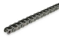 DAYTON 2YDZ5 ROLLER CHAIN RIVETED 40SS ANSI 10 FT.