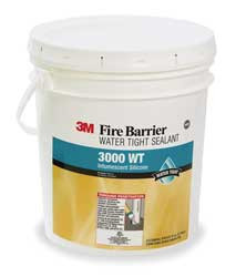 3M 3000 WT-5PB38 FIRE BARRIER SEALANT GRAY 4.5 GAL
