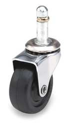 MASTER CASTER 30707 SWIVEL STEM CASTER 2 IN 75 LB RUBBER
