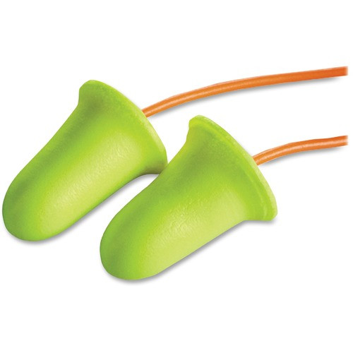 3M 3121260 EAR SOFT CORDED EARPLUGS,10/BX,YELLOW